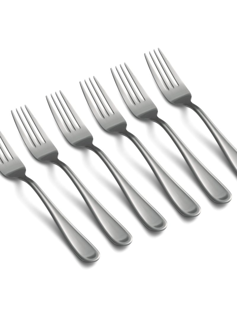 Malibu Satin Dinner Forks, Set Of 6