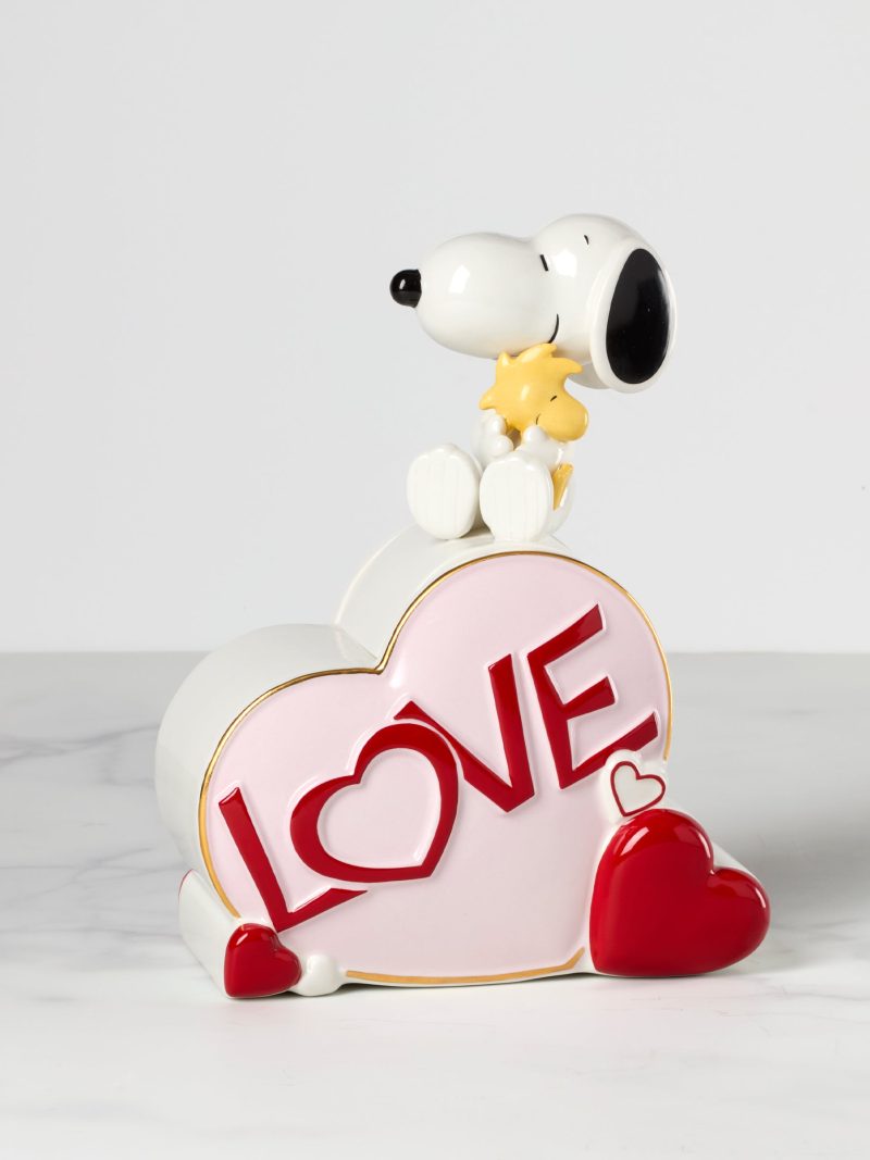 Snoopy Valentine's Day Candy Jar